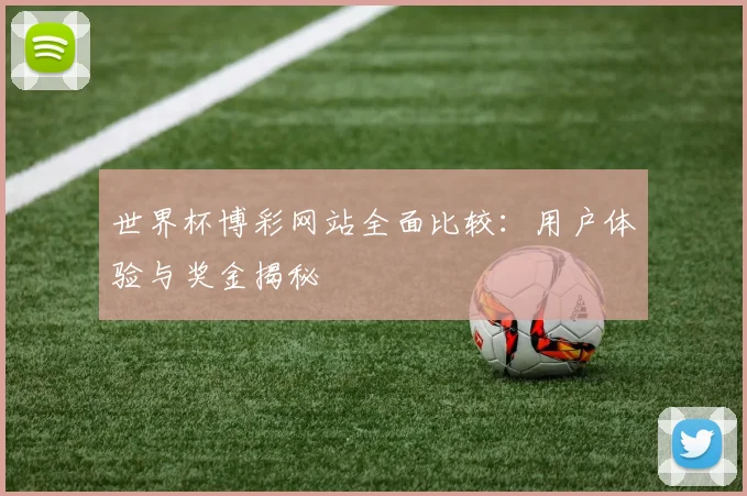 世界杯博彩网站全面比较:用户体验与奖金揭秘